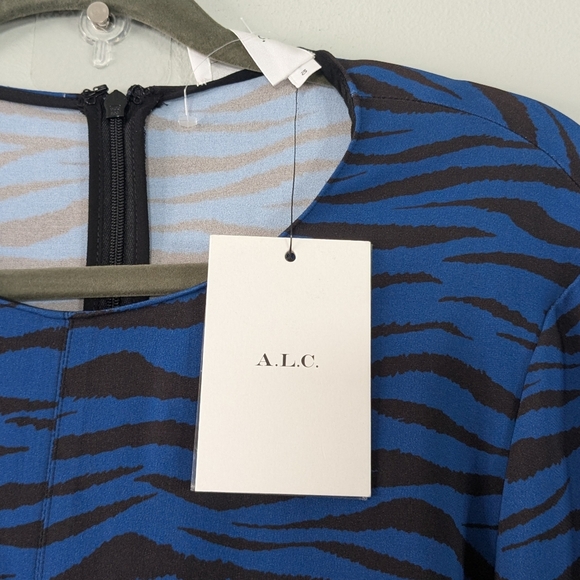 A.L.C. Noelle Tiger Print Dress - Picture 5 of 8